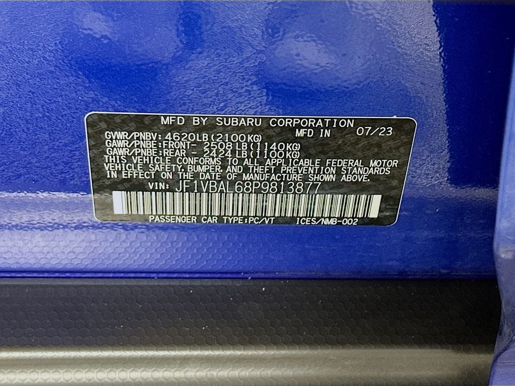 2023 Subaru WRX Limited