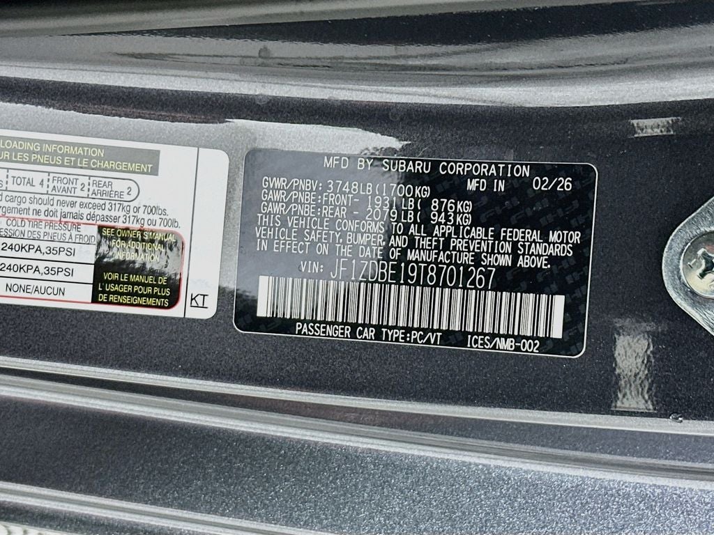2026 Subaru BRZ Limited