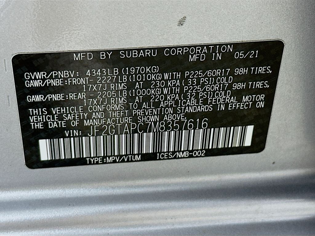 2021 Subaru Crosstrek Premium