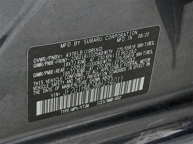 2021 Subaru Crosstrek Limited