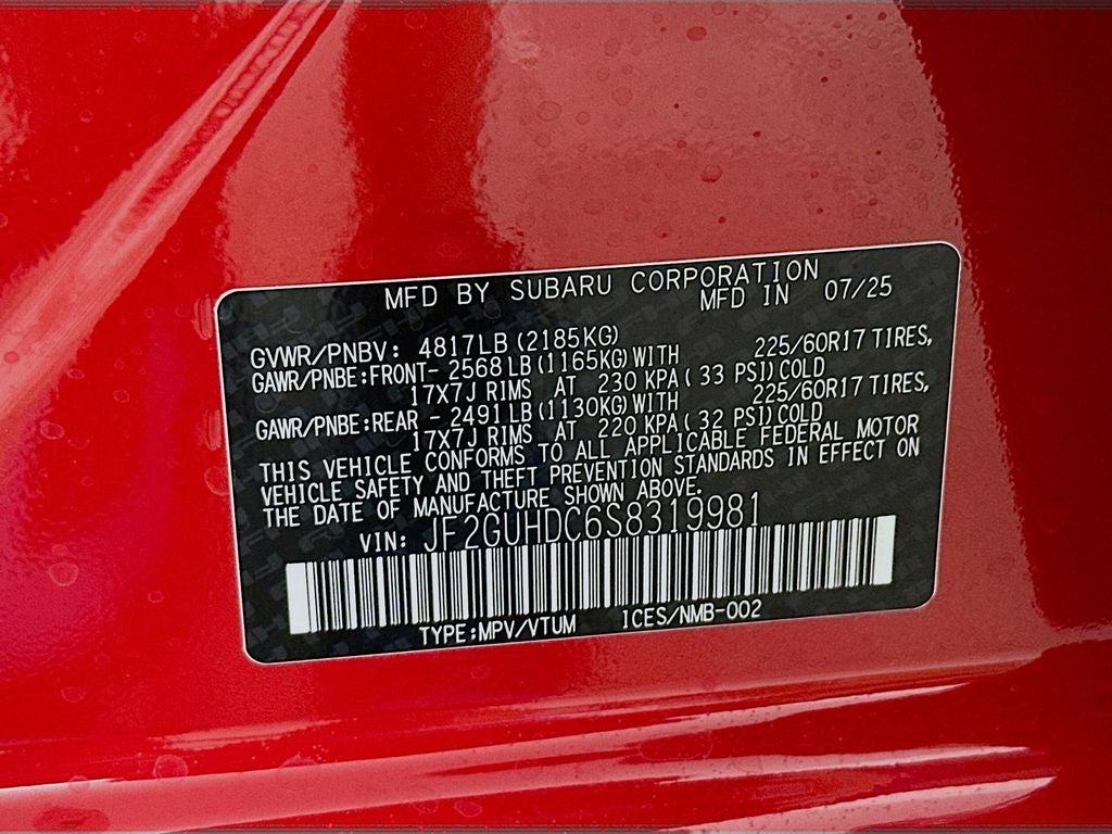 2025 Subaru Crosstrek Premium