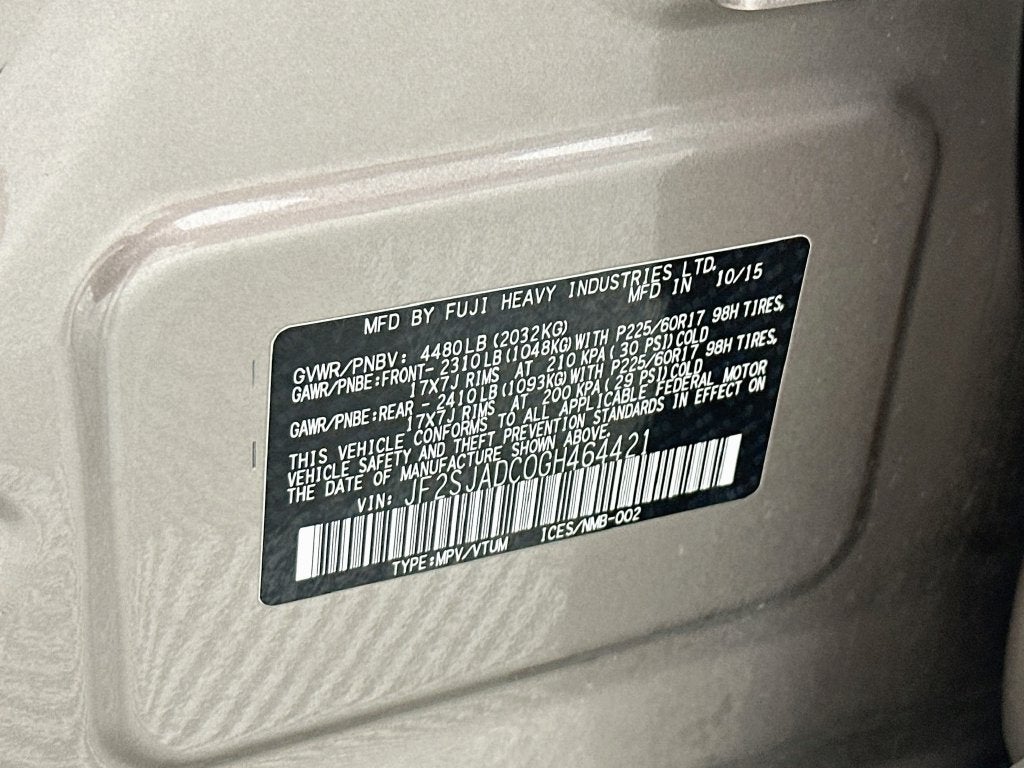 2016 Subaru Forester 2.5i Premium