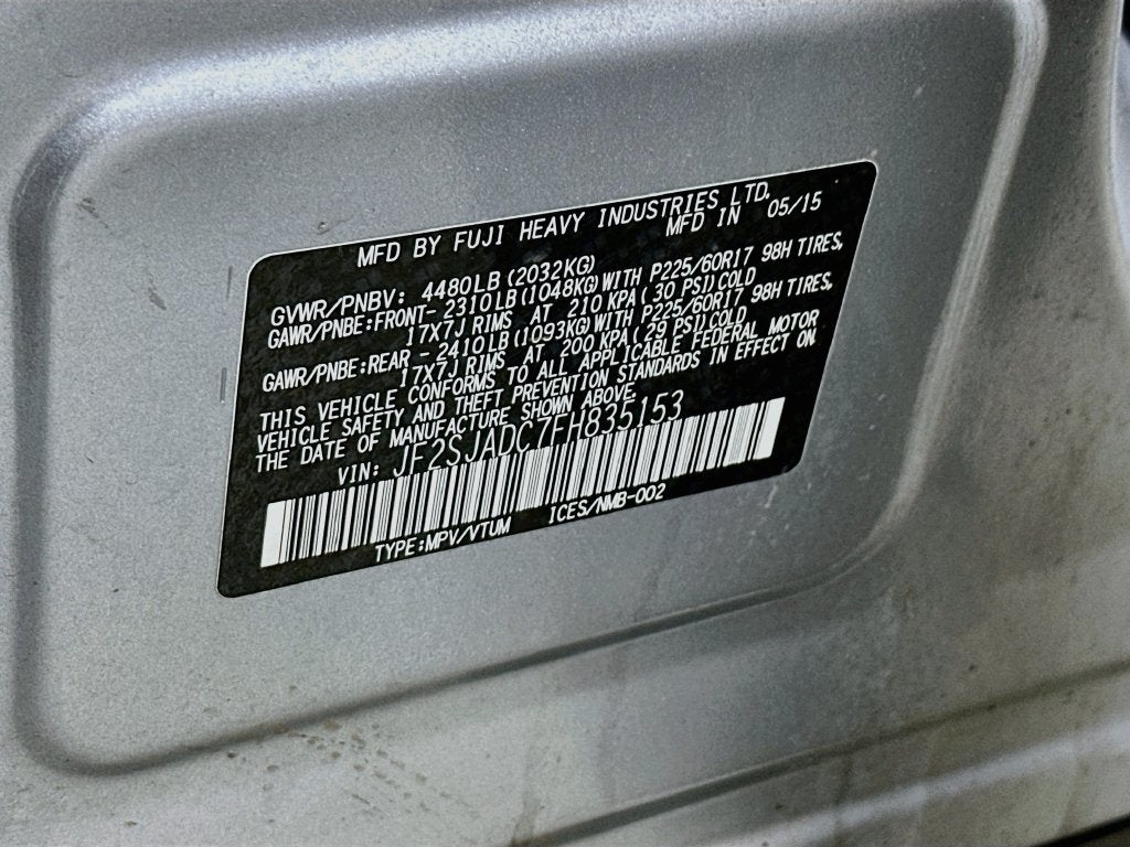 2015 Subaru Forester 2.5i Premium