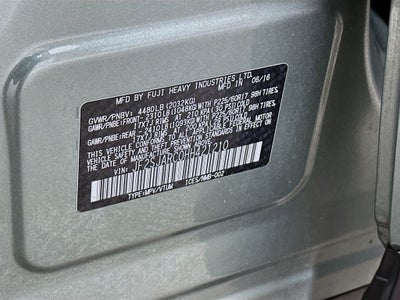 2017 Subaru Forester 2.5i Limited