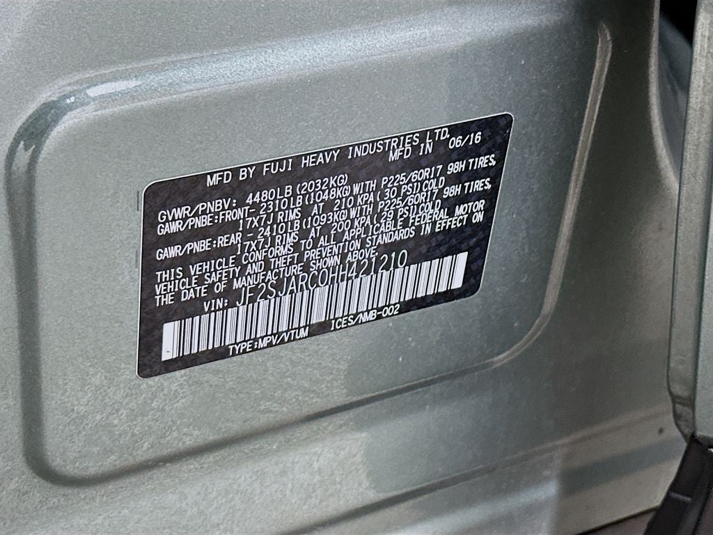 2017 Subaru Forester 2.5i Limited