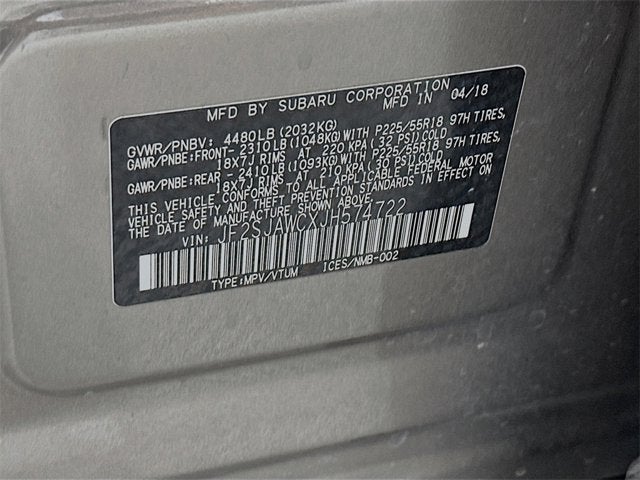 2018 Subaru Forester Touring