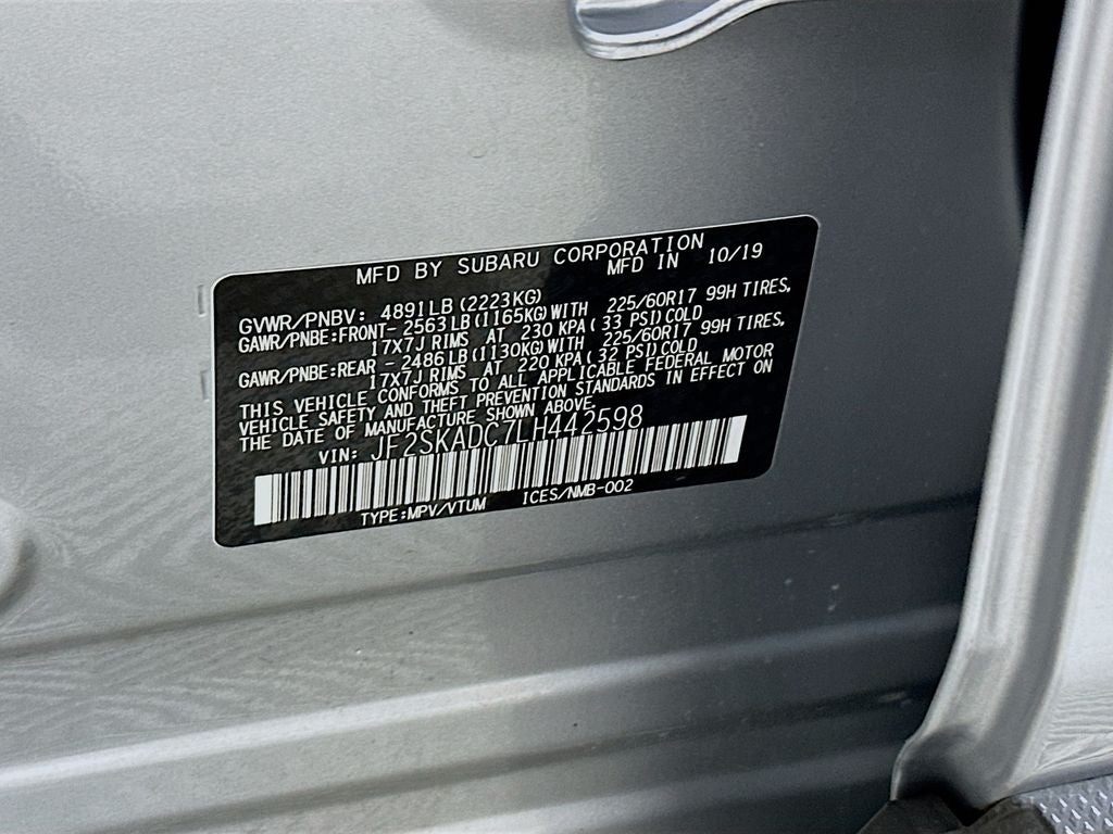 2020 Subaru Forester Base