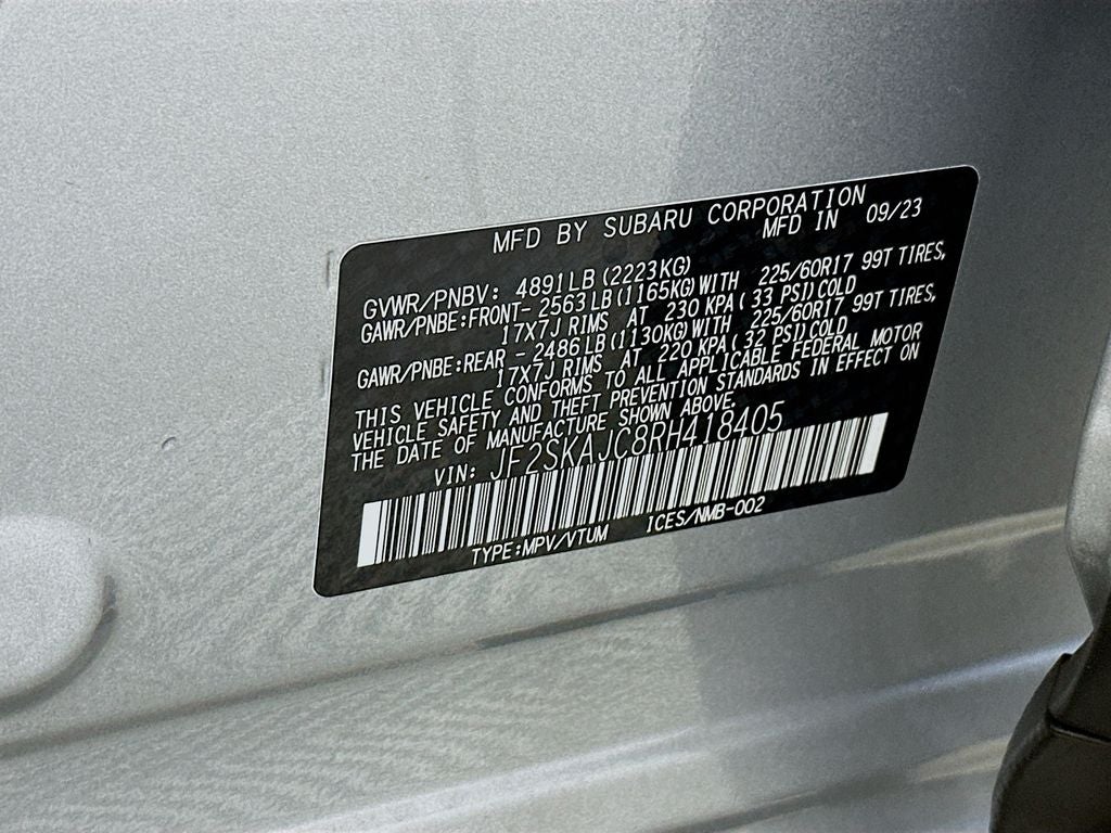 2024 Subaru Forester Wilderness
