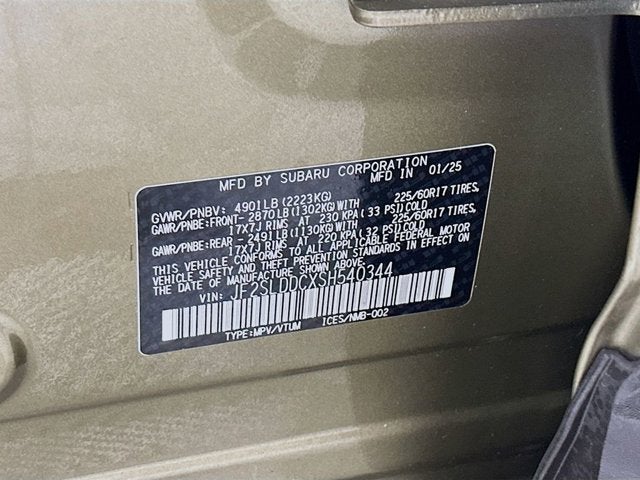 2025 Subaru Forester Premium