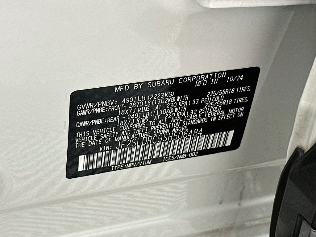 2025 Subaru Forester Limited