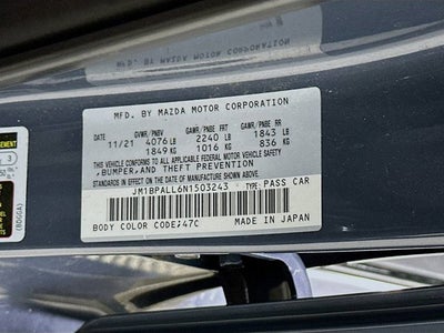 2022 Mazda Mazda3 Hatchback Carbon Edition