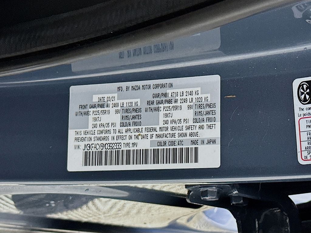 2021 Mazda Mazda CX-5 Carbon Edition Turbo