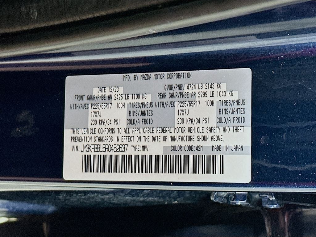 2024 Mazda Mazda CX-5 2.5 S Select Package