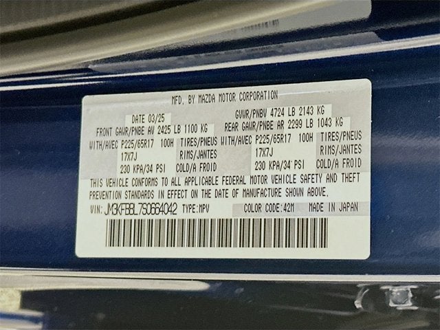 2025 Mazda Mazda CX-5 2.5 S Select Package