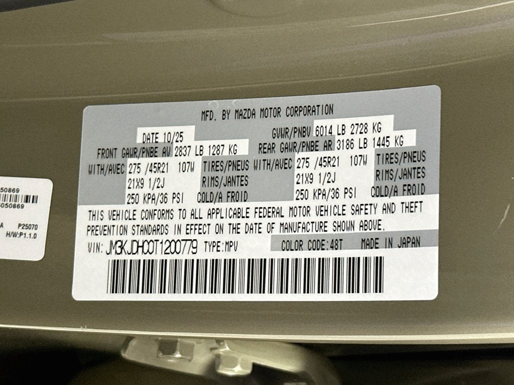 2026 Mazda Mazda CX-70 3.3 Turbo S Premium
