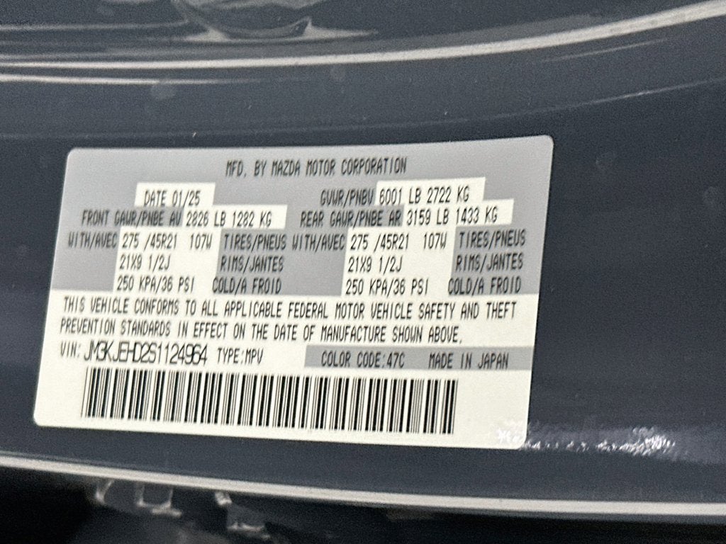 2025 Mazda Mazda CX-70 3.3 Turbo Premium Plus
