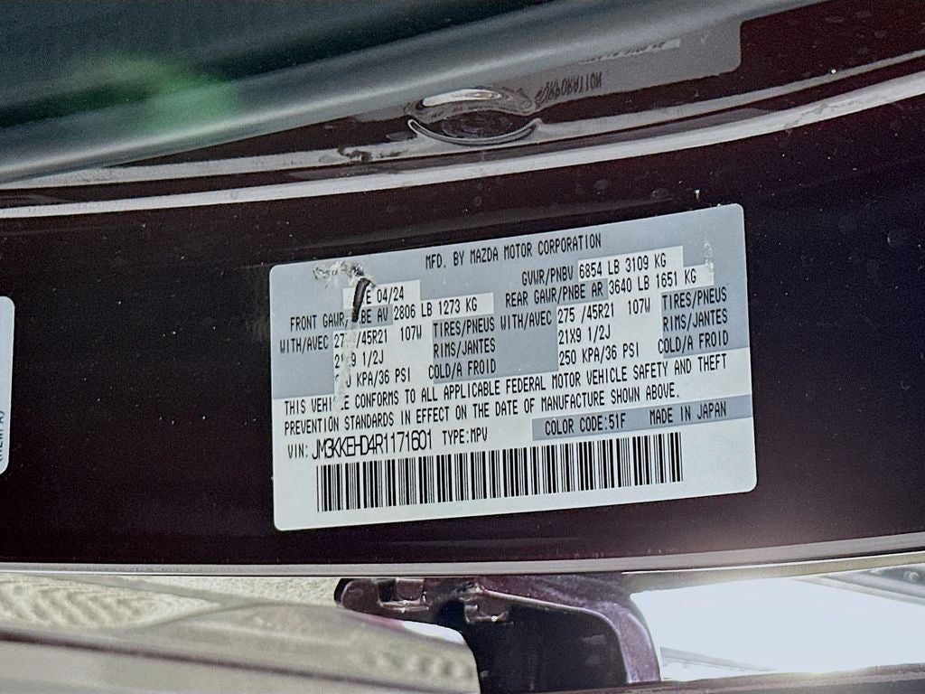 2024 Mazda Mazda CX-90 3.3 Turbo Premium Plus