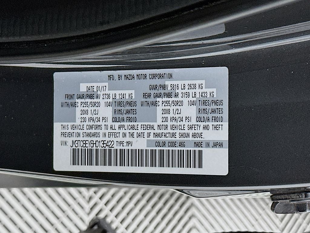2017 Mazda Mazda CX-9 Signature