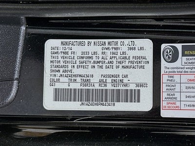 2015 Nissan 370Z Base