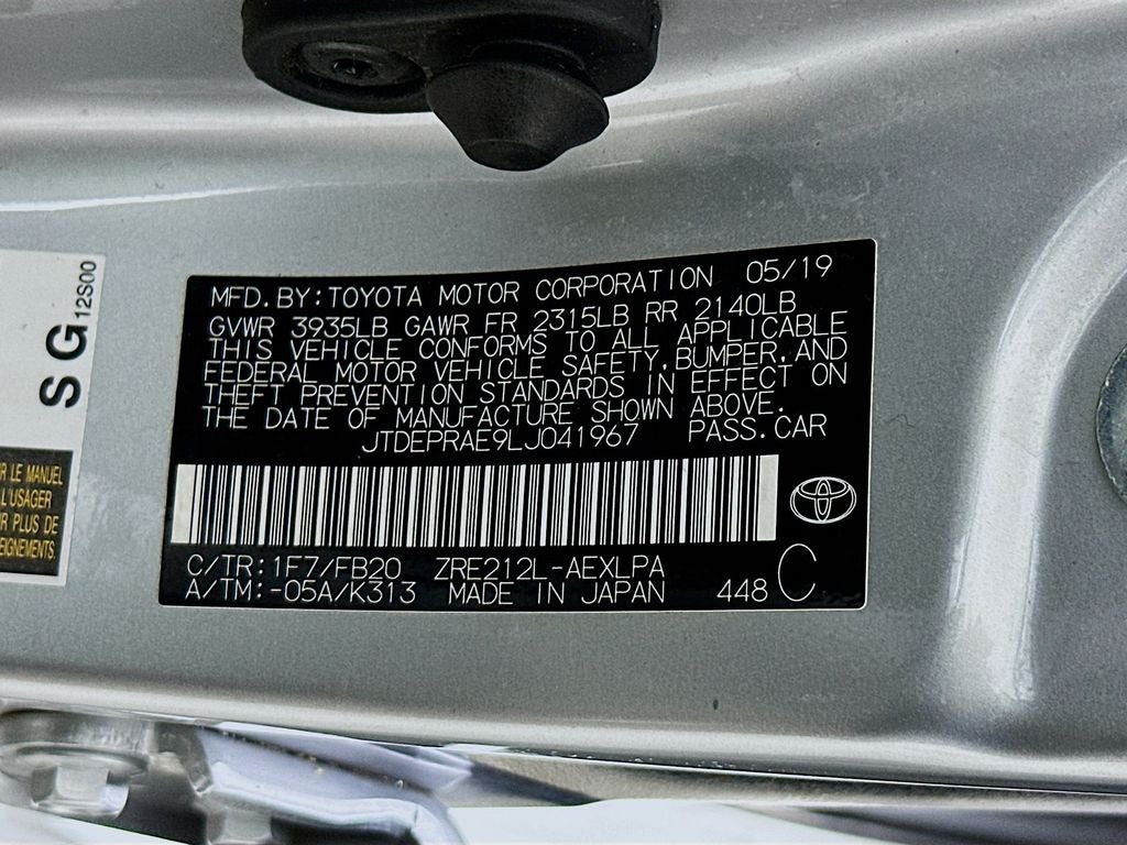 2020 Toyota Corolla LE