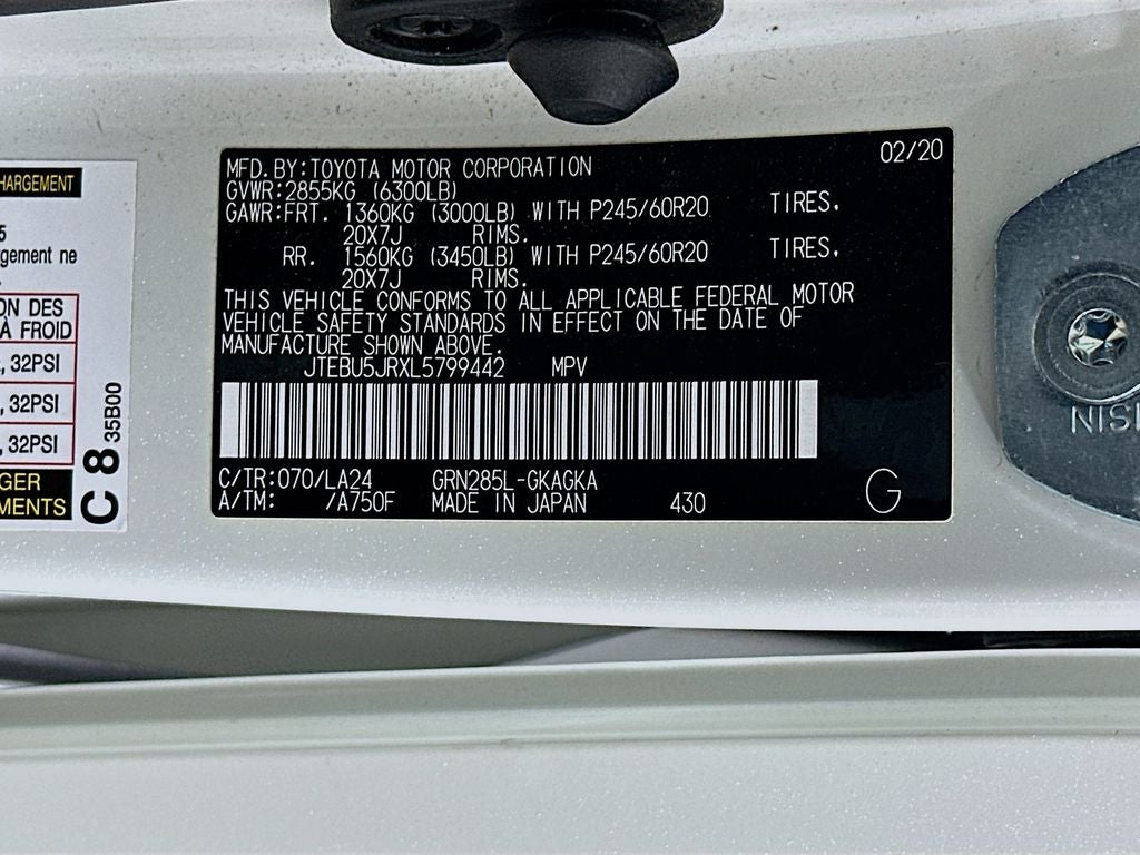 2020 Toyota 4Runner Limited