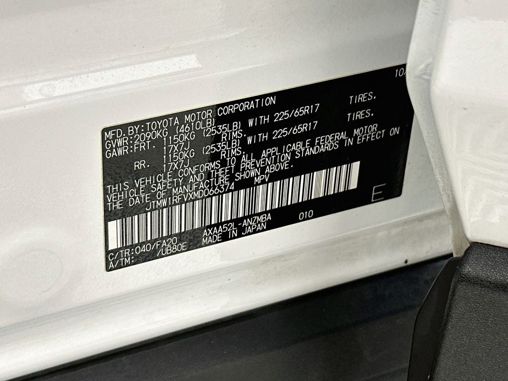 2021 Toyota RAV4 XLE