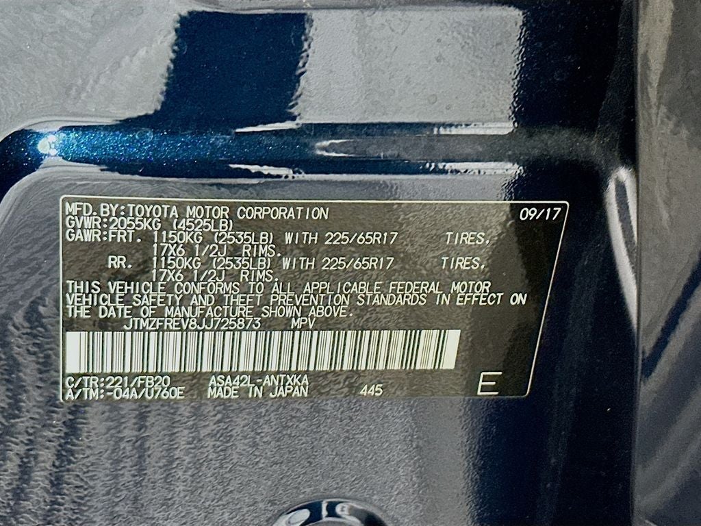 2018 Toyota RAV4 LE