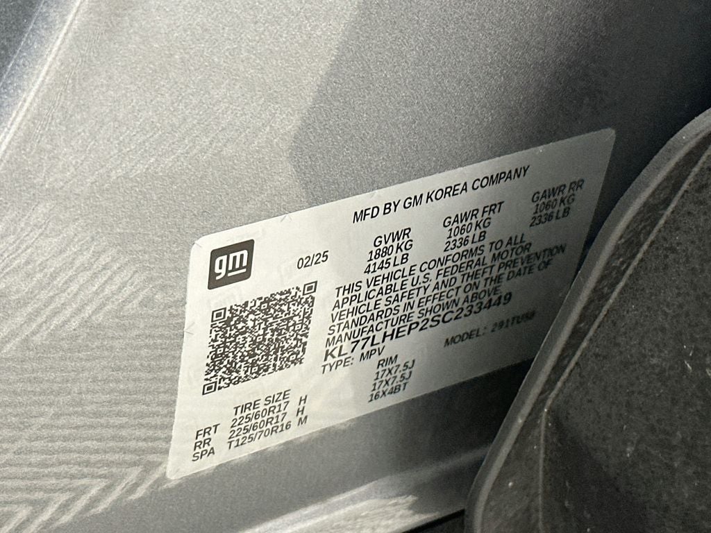 2025 Chevrolet Trax LT