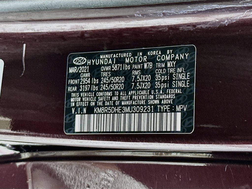 2021 Hyundai Palisade Limited
