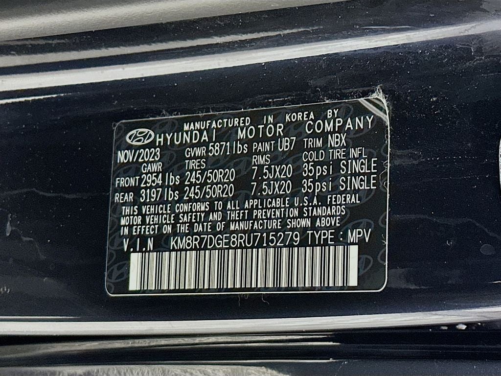 2024 Hyundai Palisade Calligraphy