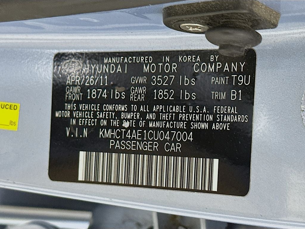 2012 Hyundai Accent GLS