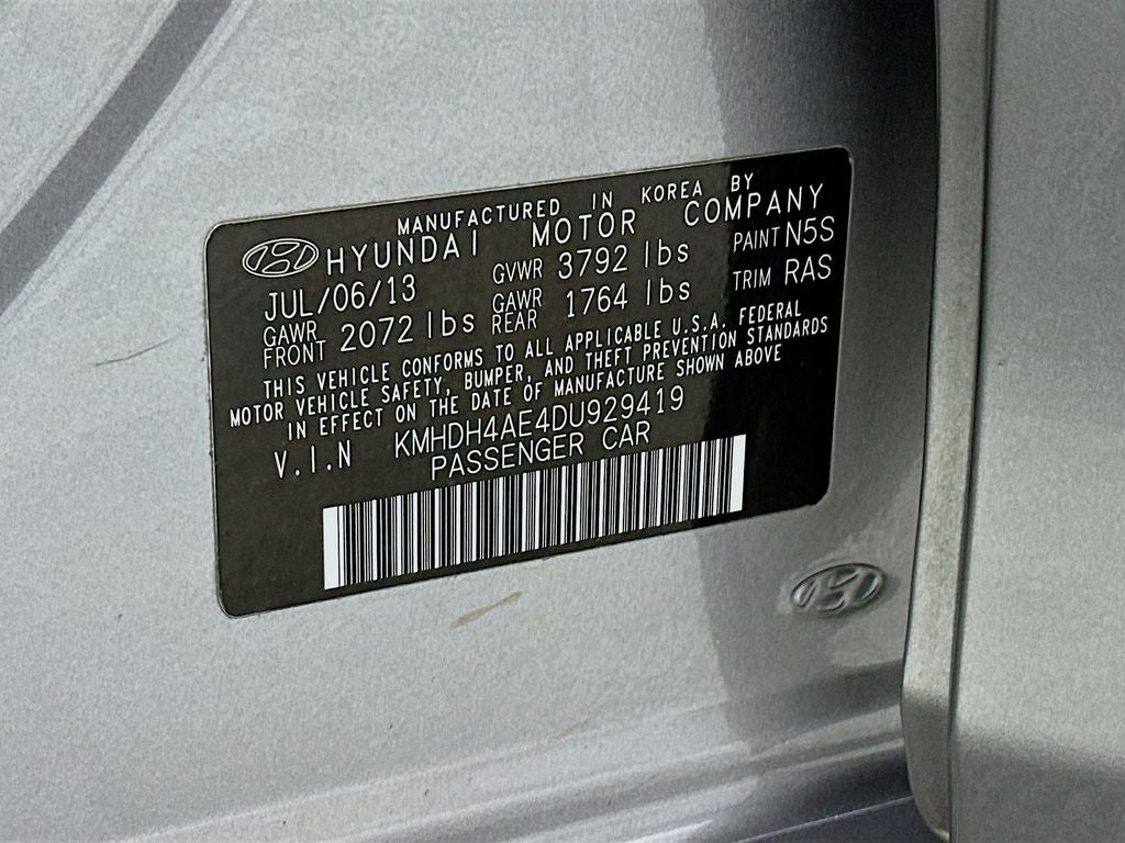 2013 Hyundai Elantra GLS