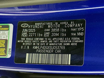 2025 Hyundai Elantra Limited