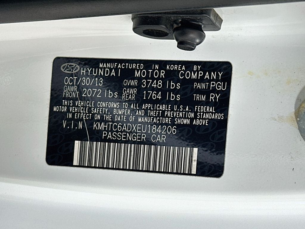 2014 Hyundai Veloster Base w/Gray