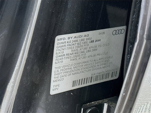 2025 Audi Q5 Premium