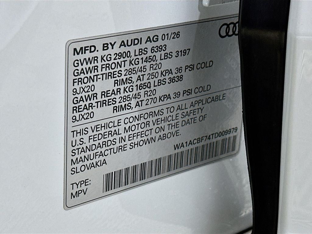 2026 Audi Q7 45 Premium quattro