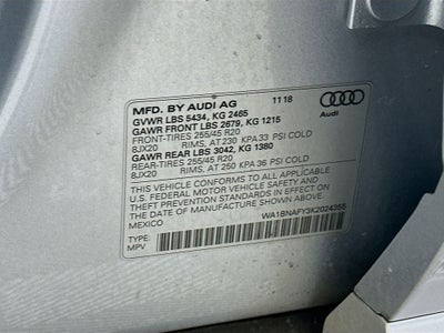 2019 Audi Q5 2.0T Premium Plus quattro