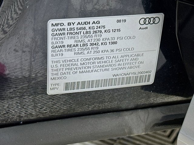 2020 Audi Q5 Prestige