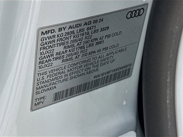 2025 Audi Q8 Premium Plus