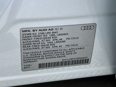 2024 Audi Q4 e-tron Premium Plus quattro