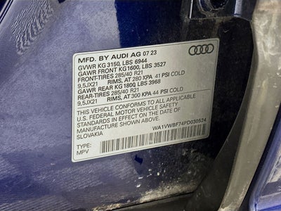 2023 Audi SQ7 Prestige quattro