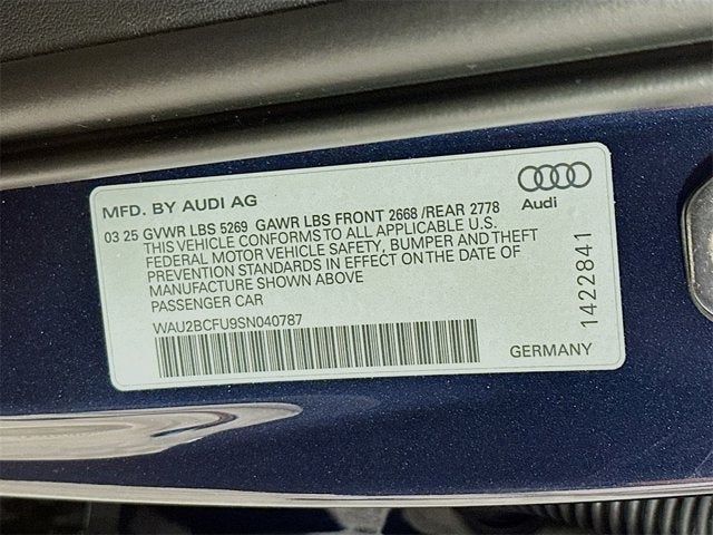 2025 Audi A5 Premium Plus