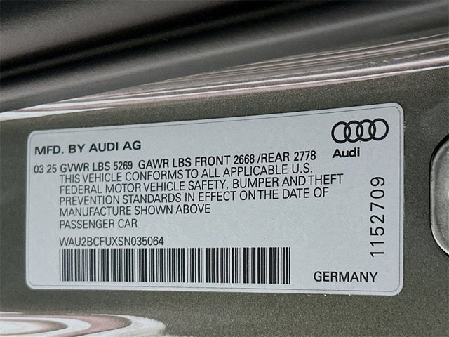 2025 Audi A5 Premium Plus