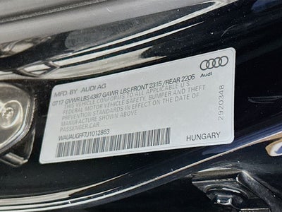 2018 Audi A3 2.0T Premium FrontTrak