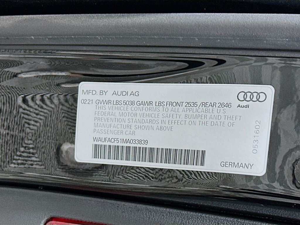 2021 Audi A5 Sportback 45 S line Premium Plus quattro