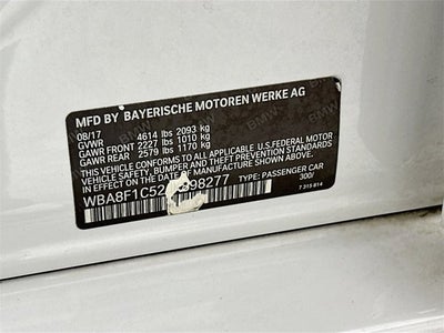 2018 BMW 3 Series 328d xDrive