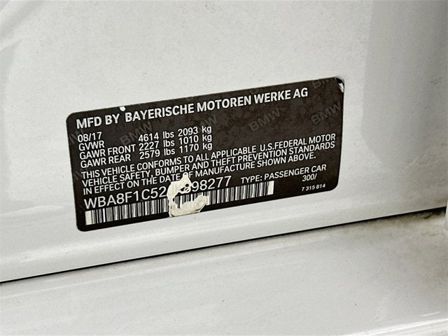 2018 BMW 3 Series 328d xDrive