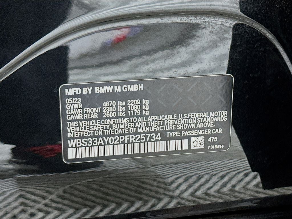 2023 BMW M3 Competition