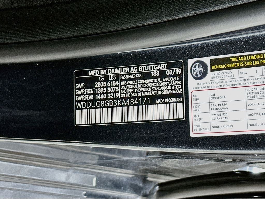 2019 Mercedes-Benz S-Class S 560 4MATIC®