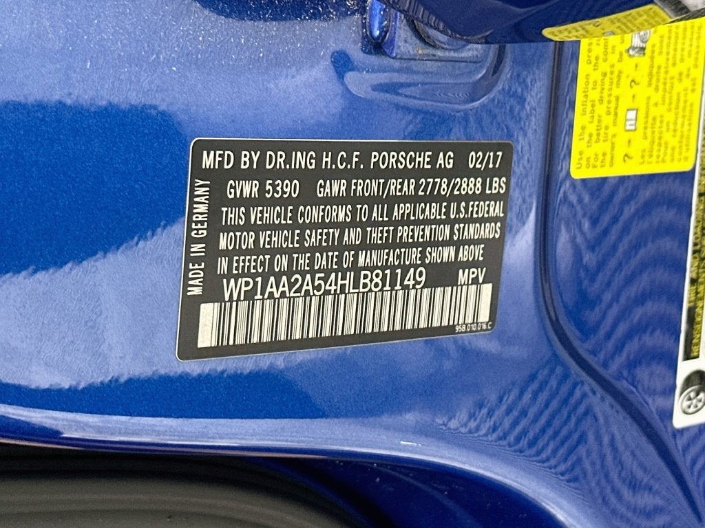 2017 Porsche Macan Base